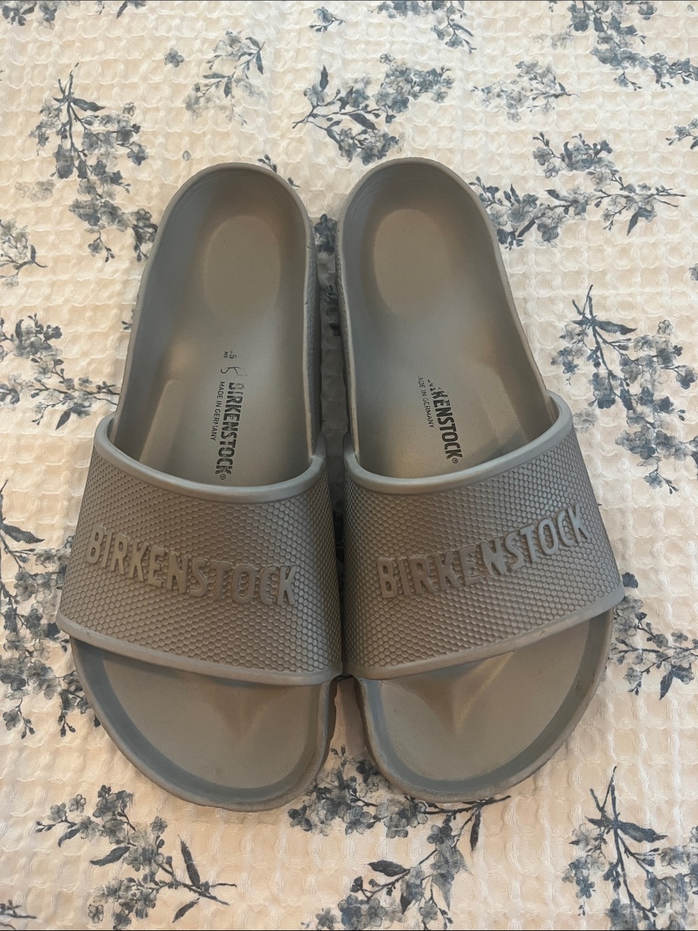 Birkenstock Gray EVA Slide Sandals - Picture 2 of 3